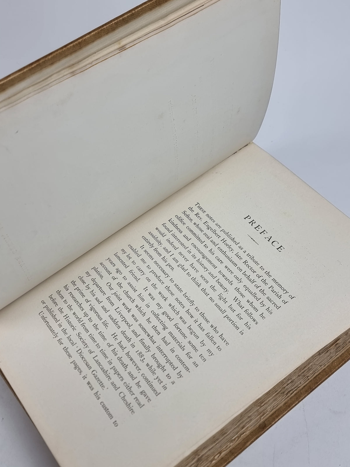 Sefton: A Descriptive and Historical Account, W. D. Caröe and E. J. A. Gordon — 1st Ed