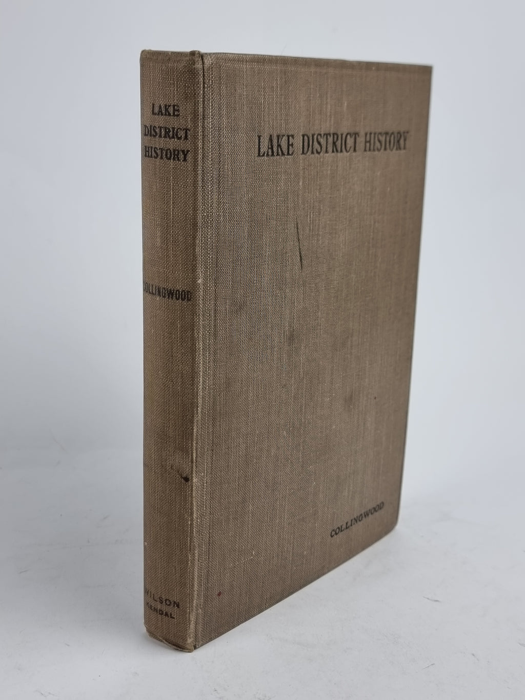 Lake District History, W. G. Collingwood — 1st Edition
