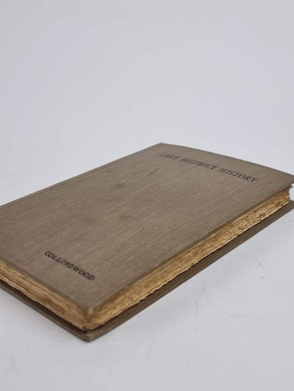 Lake District History, W. G. Collingwood — 1st Edition