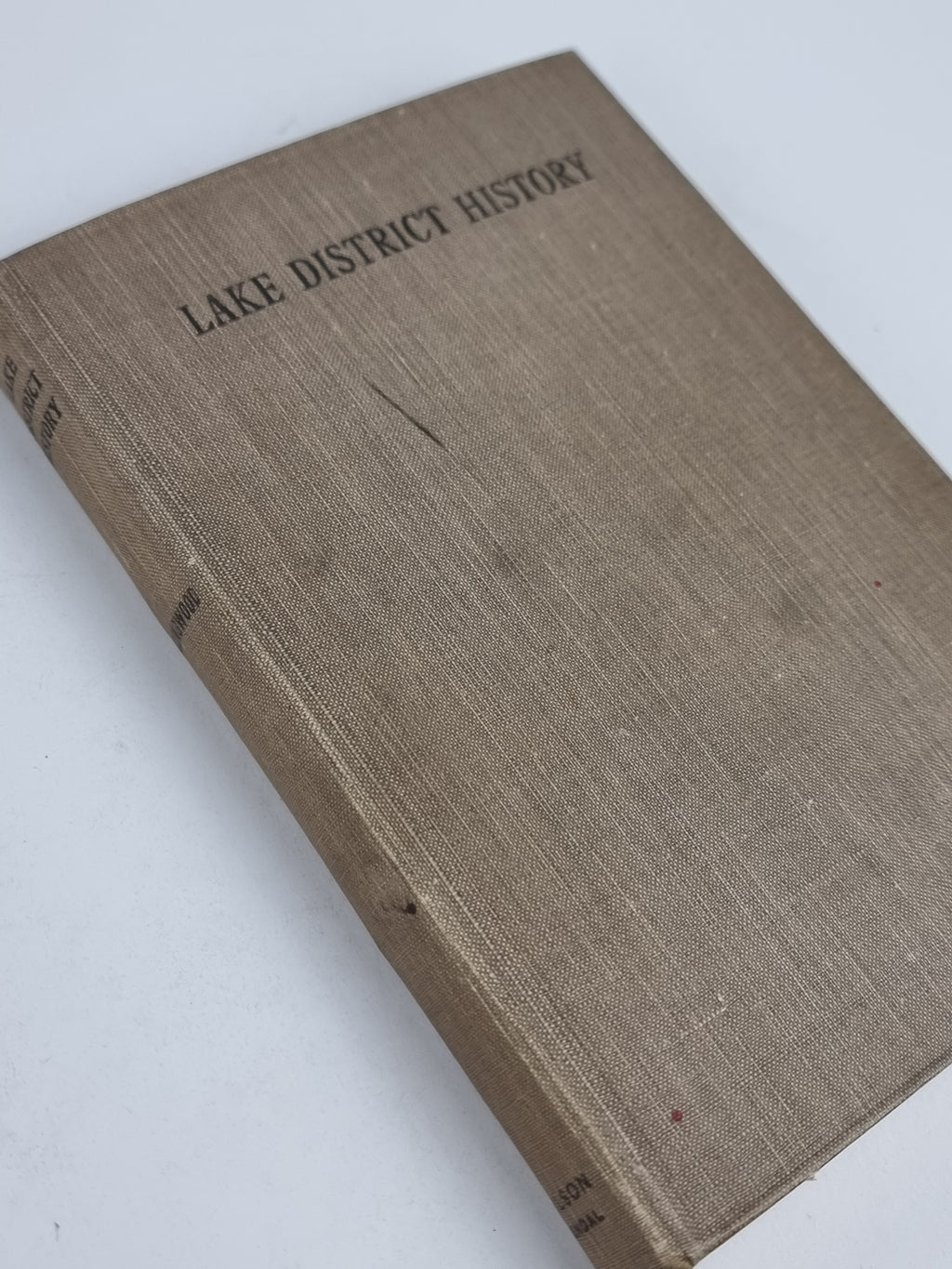 Lake District History, W. G. Collingwood — 1st Edition