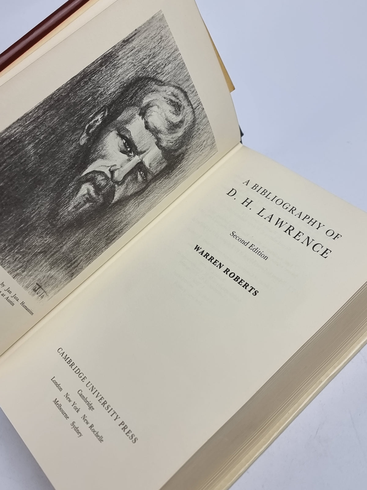 A Bibliography of D.H. Lawrence, Warren Roberts — 2nd Edition