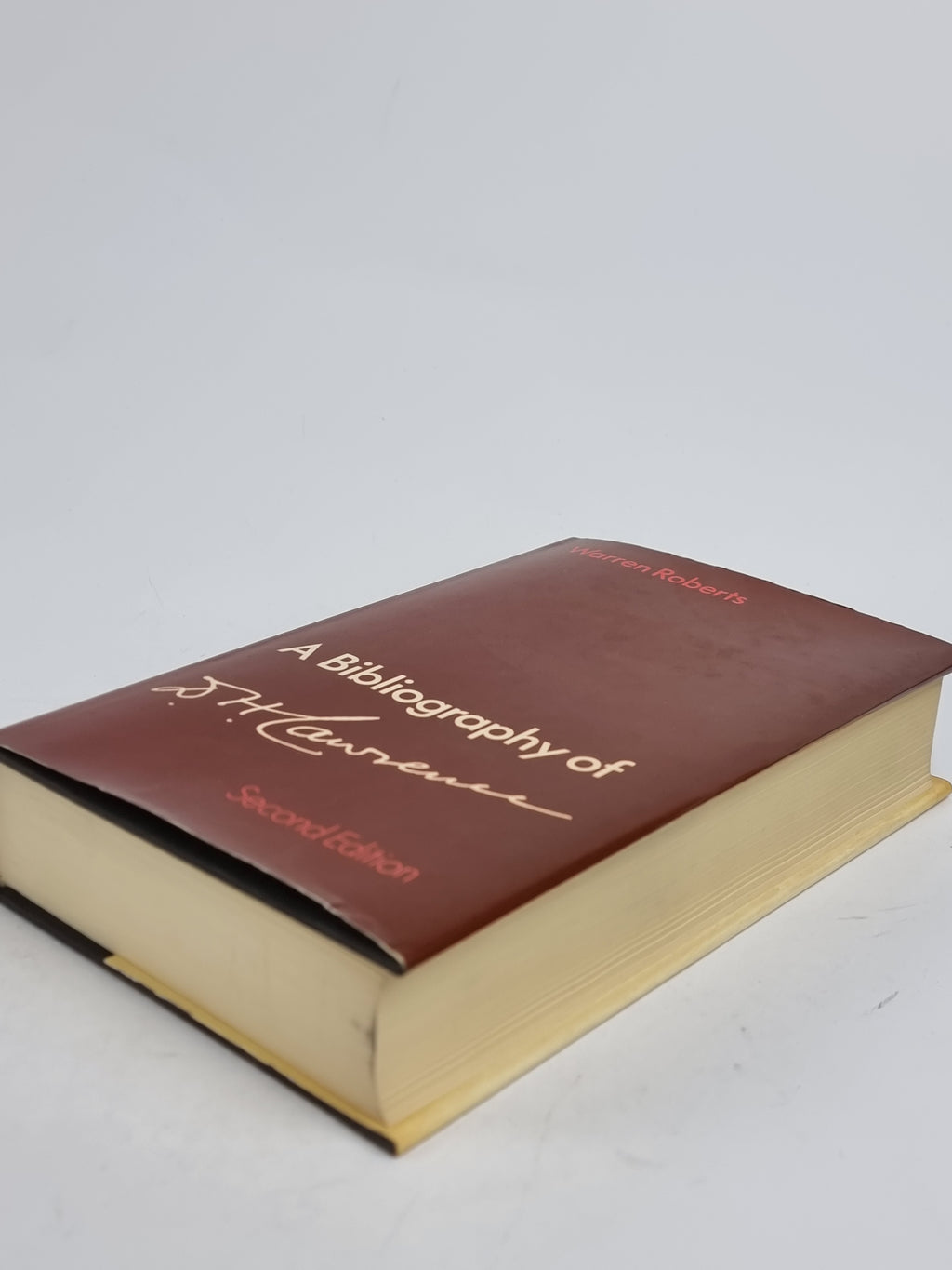 A Bibliography of D.H. Lawrence, Warren Roberts — 2nd Edition