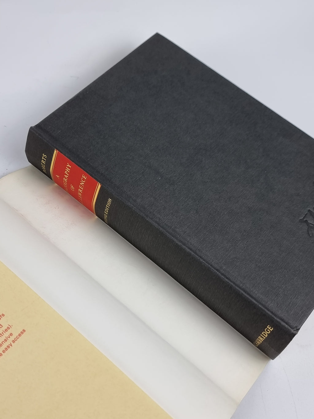 A Bibliography of D.H. Lawrence, Warren Roberts — 2nd Edition