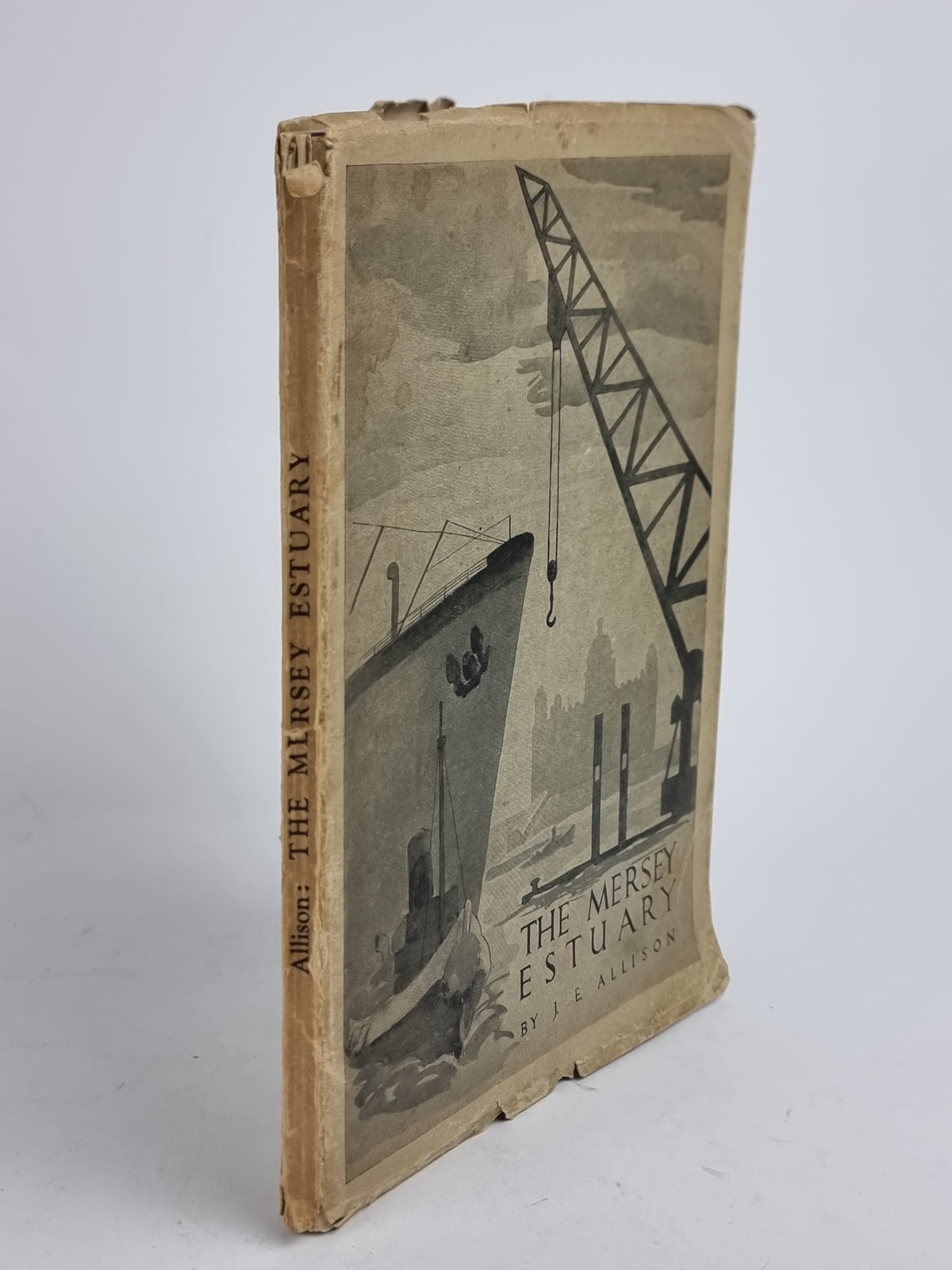 The Mersey Estuary, J. E. Allison — 1st Edition, Signed