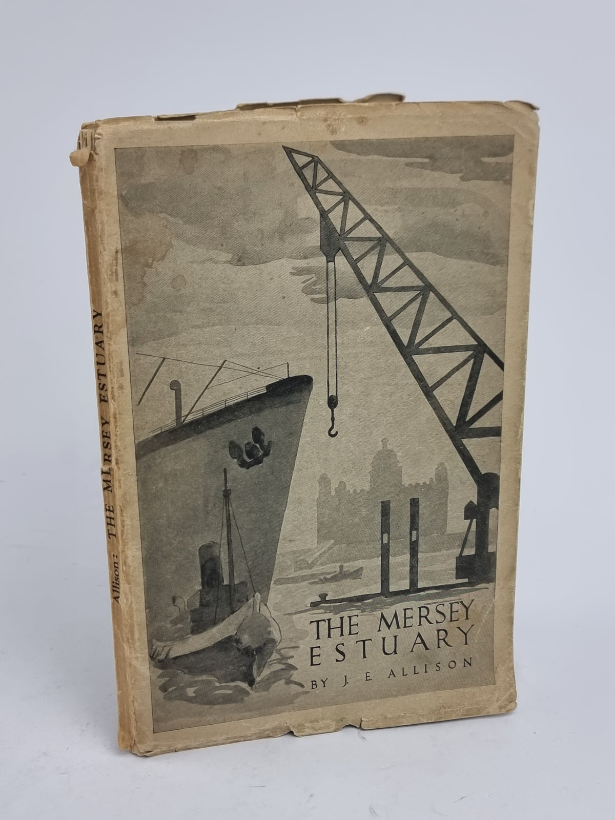 The Mersey Estuary, J. E. Allison — 1st Edition, Signed