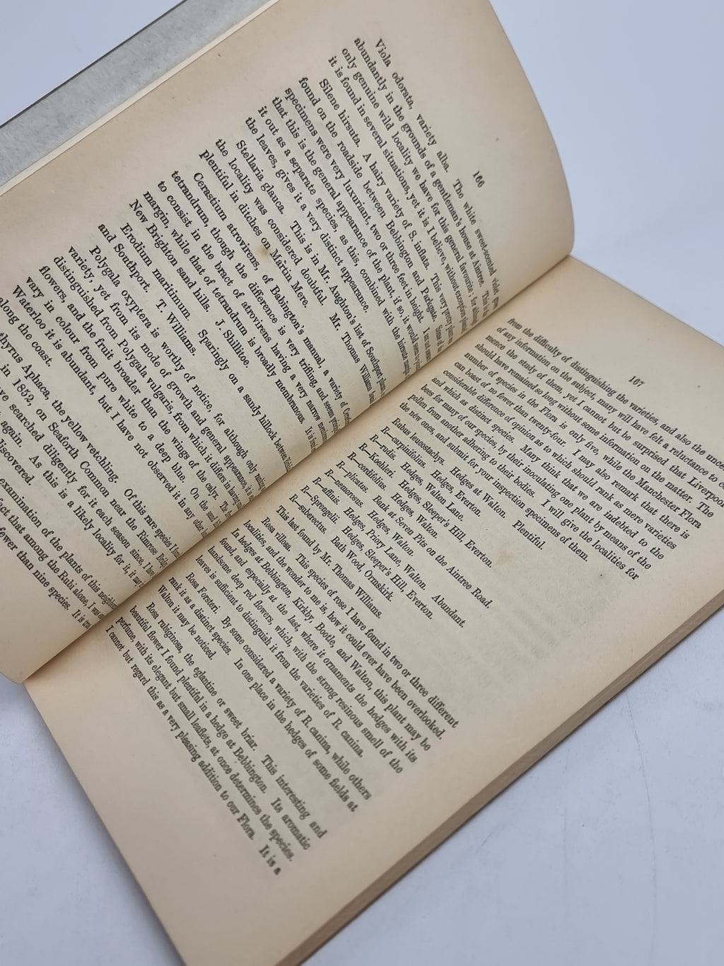 Remarks upon the Flora of Liverpool, H. S. Fisher — Offprint / Extract