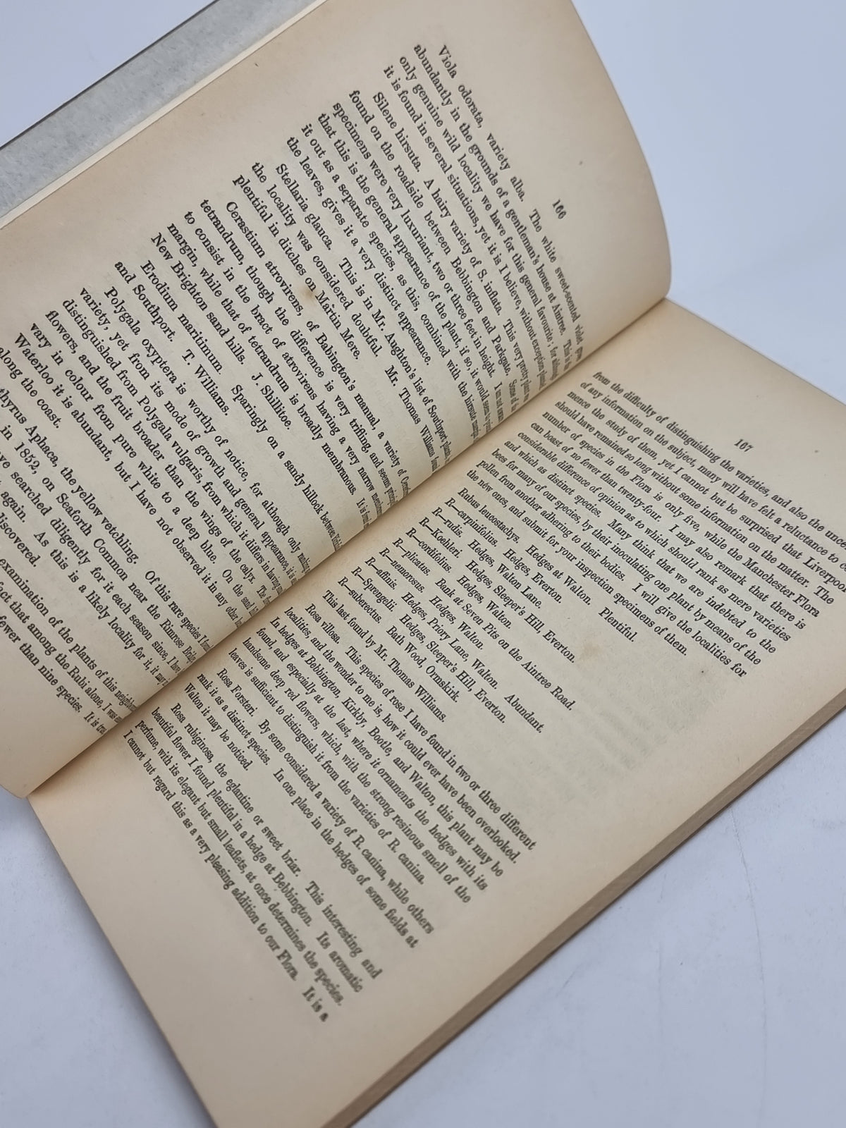Remarks upon the Flora of Liverpool, H. S. Fisher — Offprint / Extract