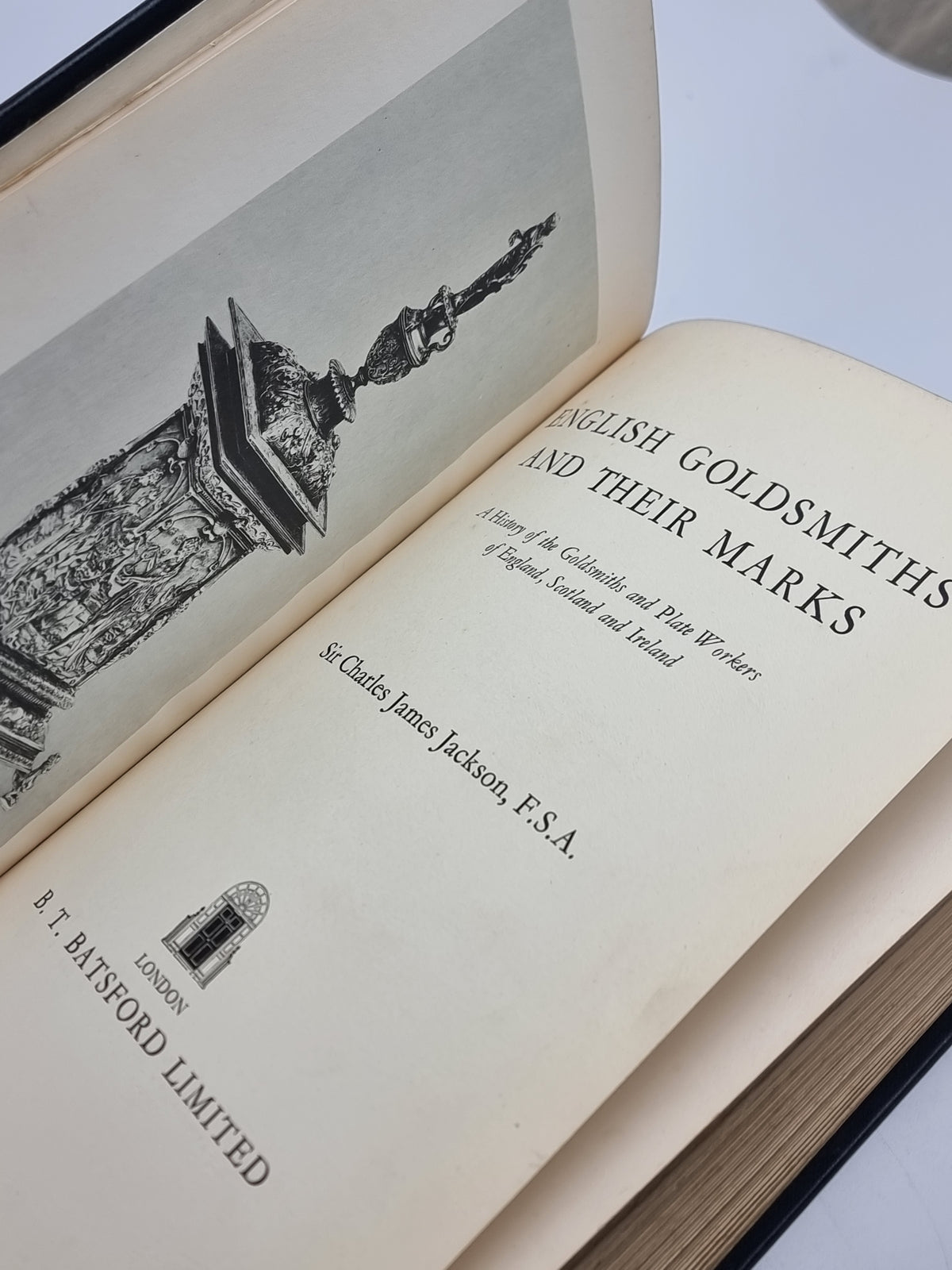 English Goldsmiths and Their Marks, Sir Charles James Jackson — 2nd Ed