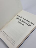 A m. kir. fegyveres erők képeskrónikája (1919-1945), Vitézi Szék — 1st Edition