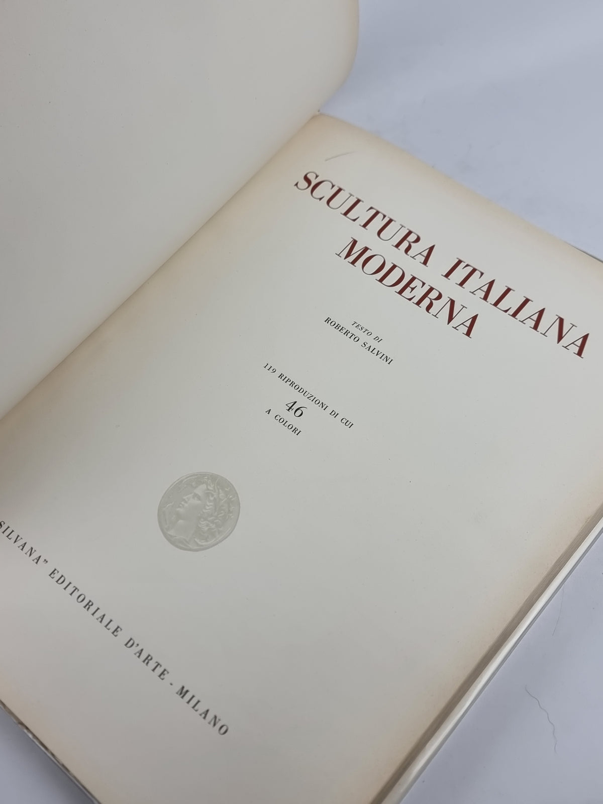 Scultura Italiana Moderna, Roberto Salvini — 1st Edition