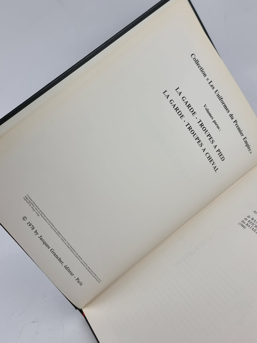 Les Cuirassiers, Commandant Eugène-Louis Bucquoy — 1978 Edition