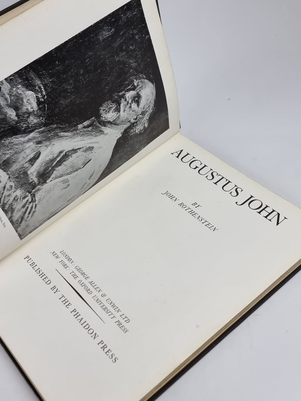 Augustus John, John Rothenstein — 1st Edition