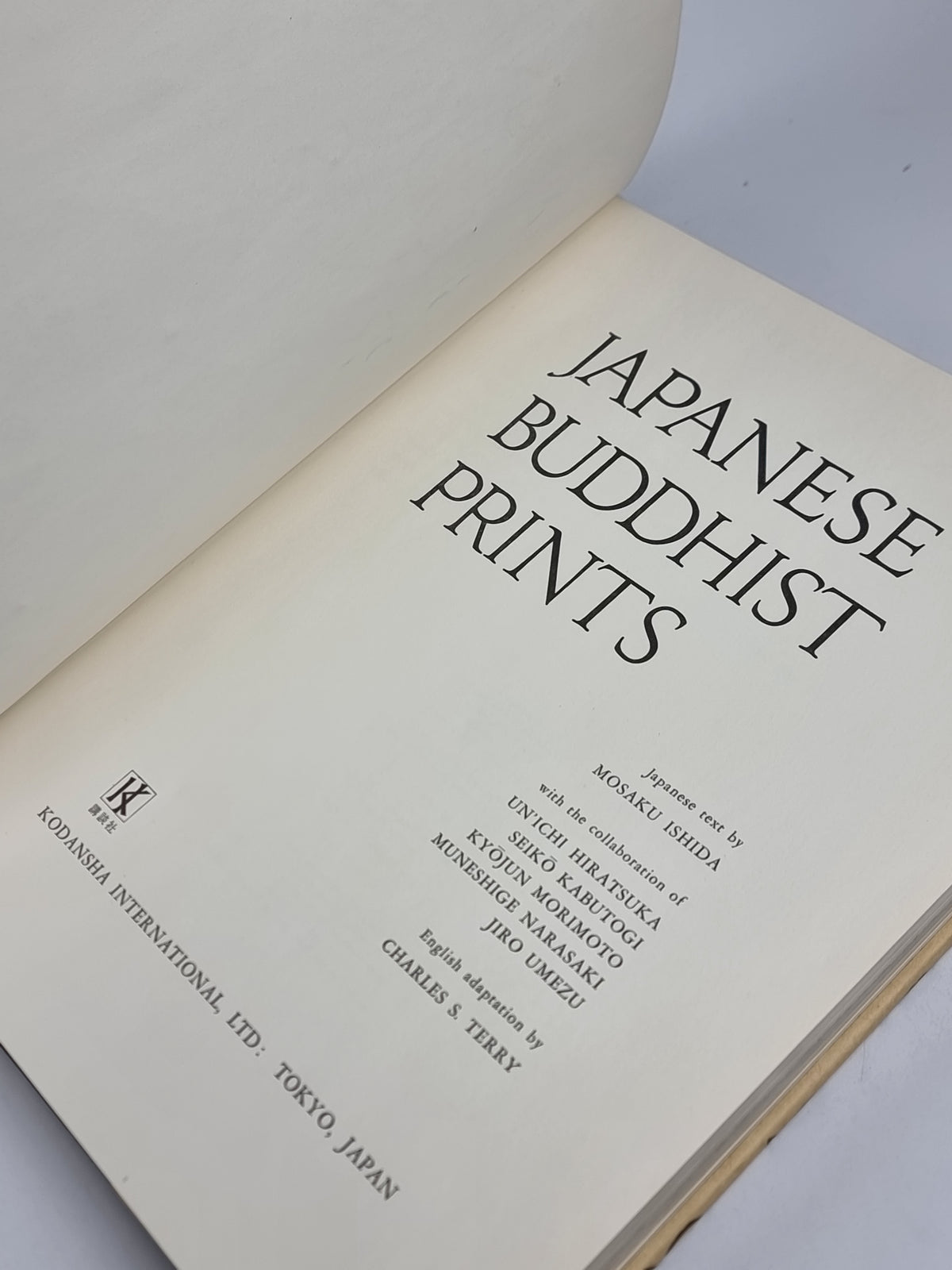 Japanese Buddhist Prints, Mosaku Ishida — 1st English Edition