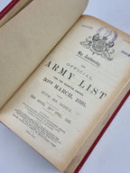 The Official Army List for the Quarter Ending 30th March, 1895, War Office