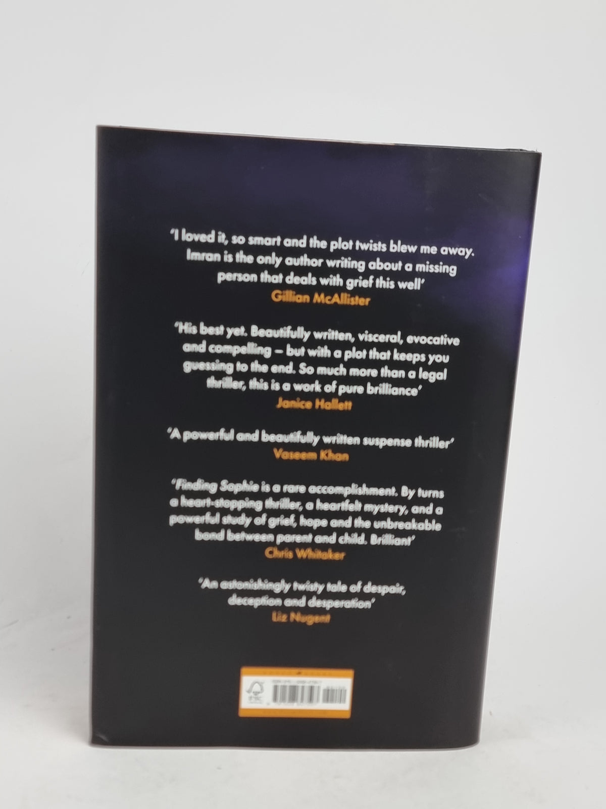Finding Sophie, Imran Mahmood — 1st Edition