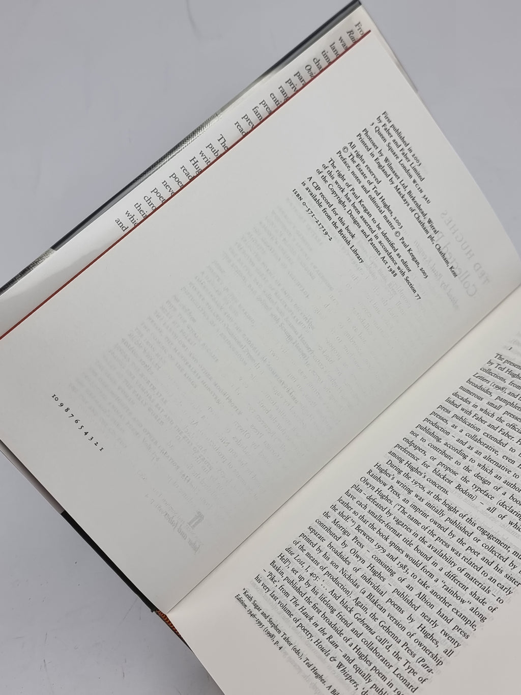 Collected Poems, Ted Hughes — 1st Edition