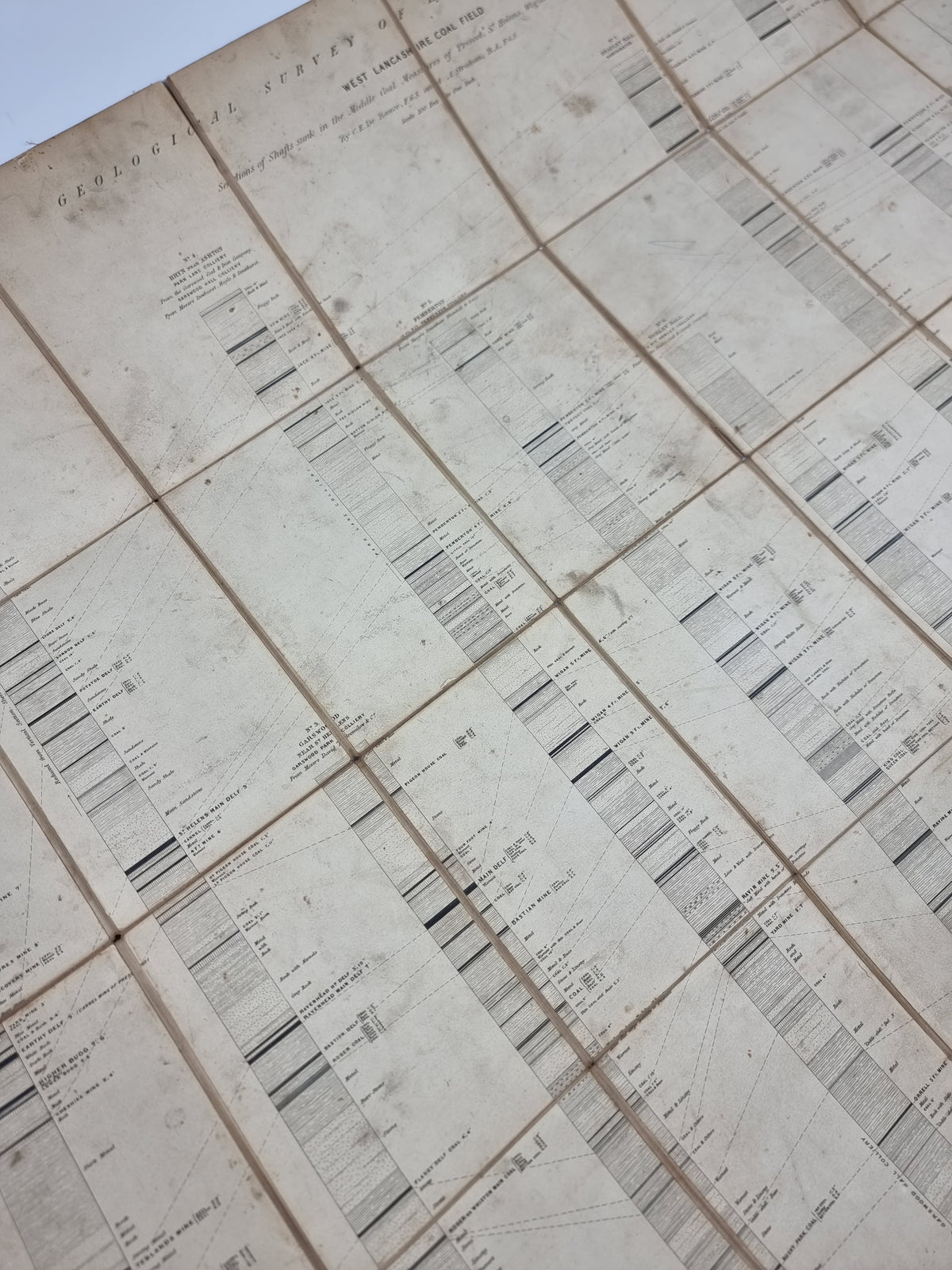 West Lancashire Coal Field — 1st Edition