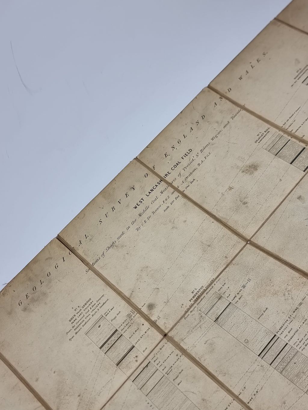 West Lancashire Coal Field — 1st Edition