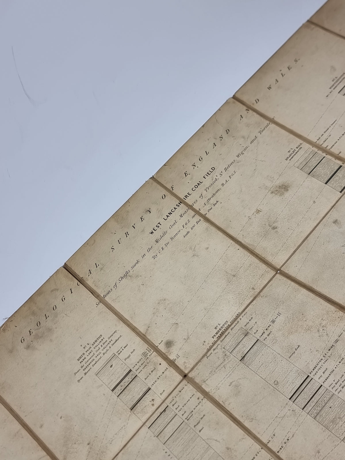 West Lancashire Coal Field — 1st Edition