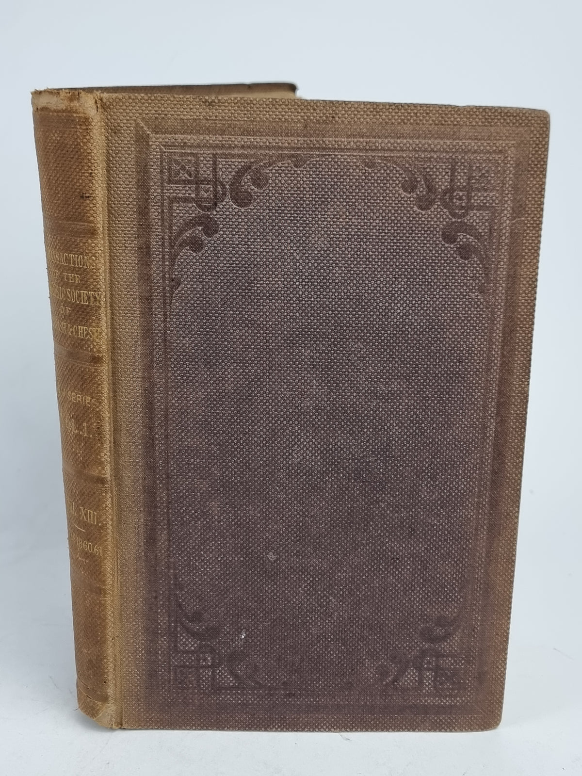 Transactions of the Historic Society of Lancashire and Cheshire, New Series — Vol I