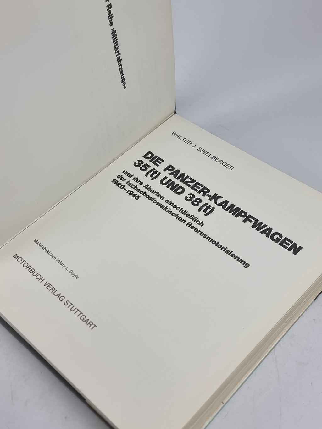 Die Panzer-Kampfwagen 35 (t) und 38 (t) – 1st Edition