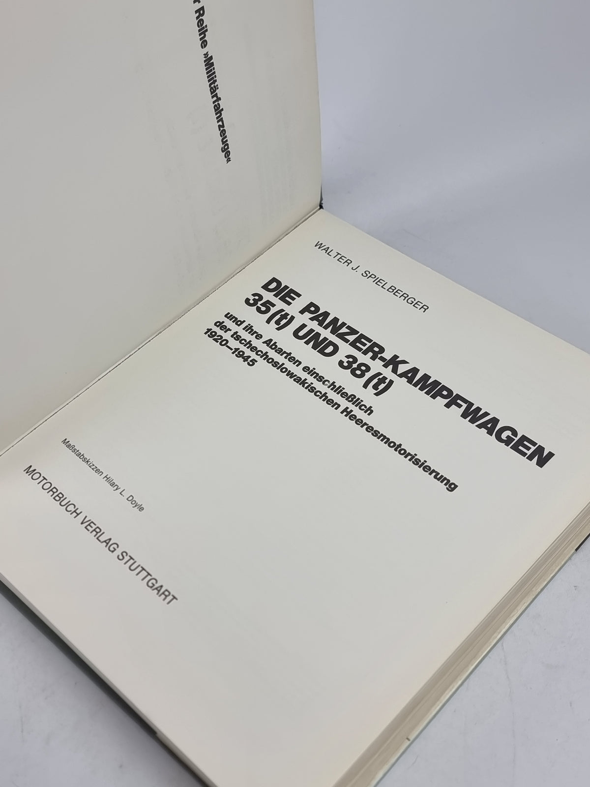 Die Panzer-Kampfwagen 35 (t) und 38 (t) – 1st Edition