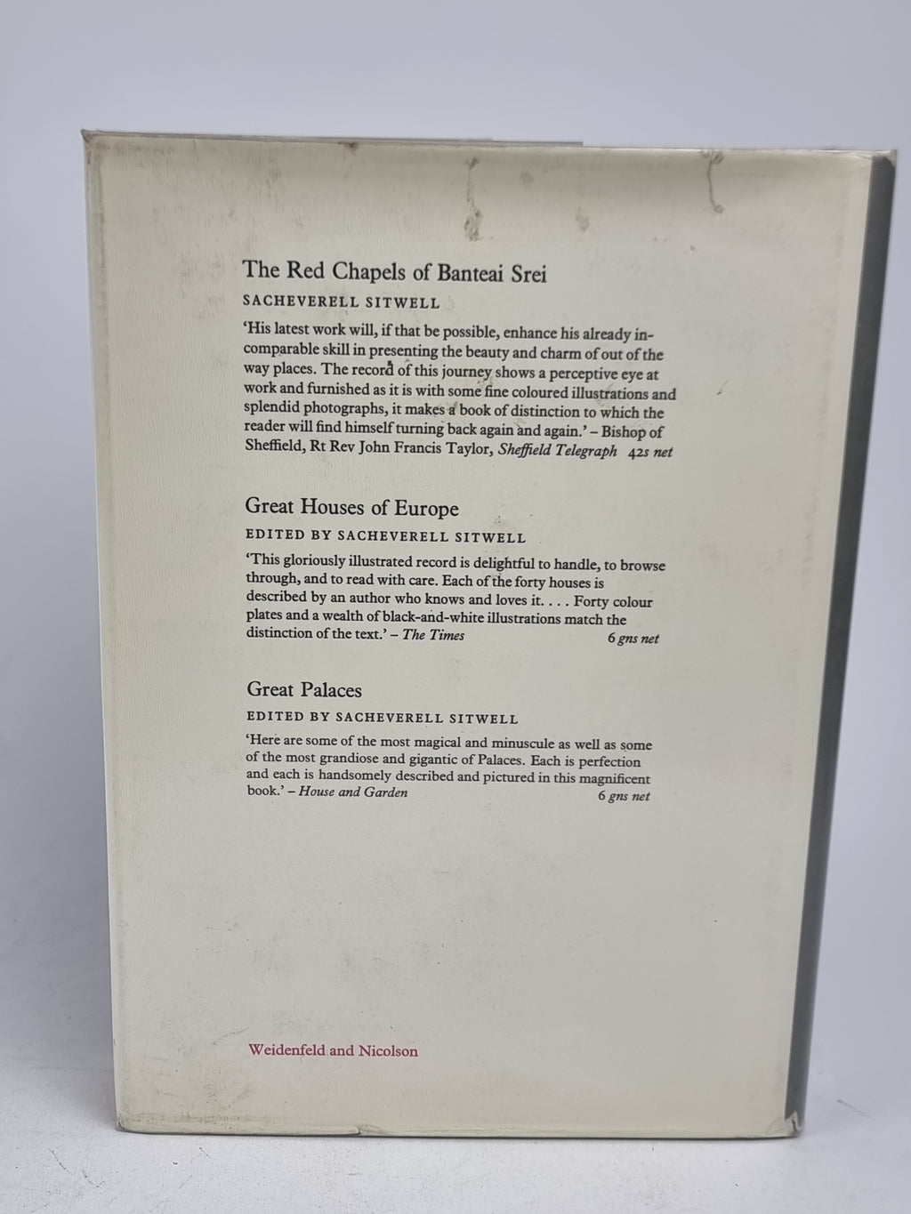 Monks, Nuns and Monasteries, Sacheverell Sitwell — 1st Edition