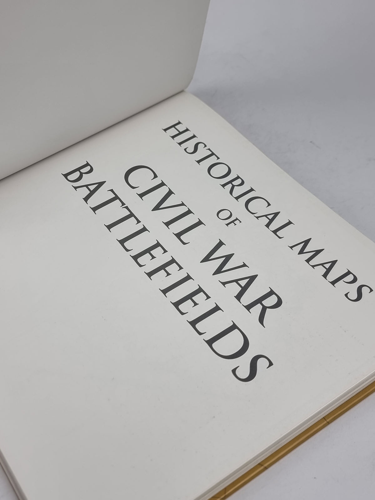 Historical Maps of Civil War Battlefields, Michael Sharpe — 1st Edition Thus