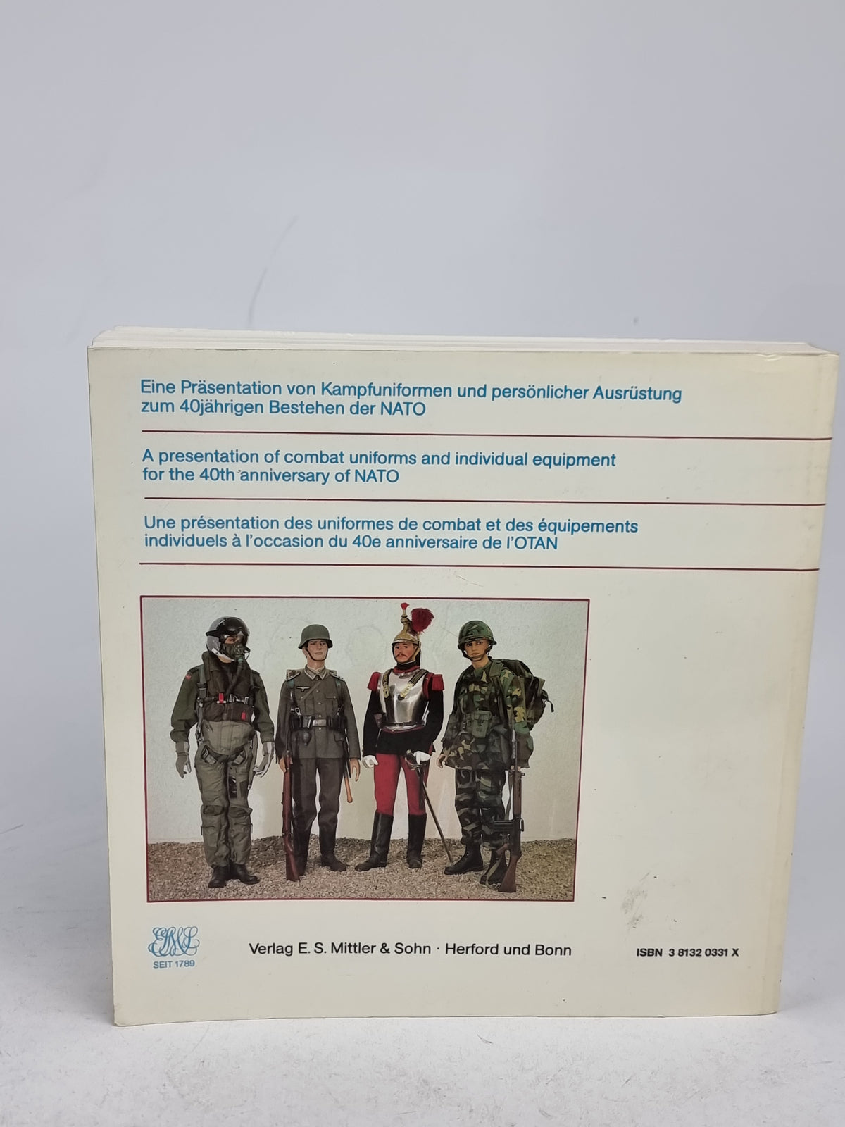 Uniforms in the NATO-Nations 1900 to date, Rolf Wirtgen (ed.) — 1st Edition