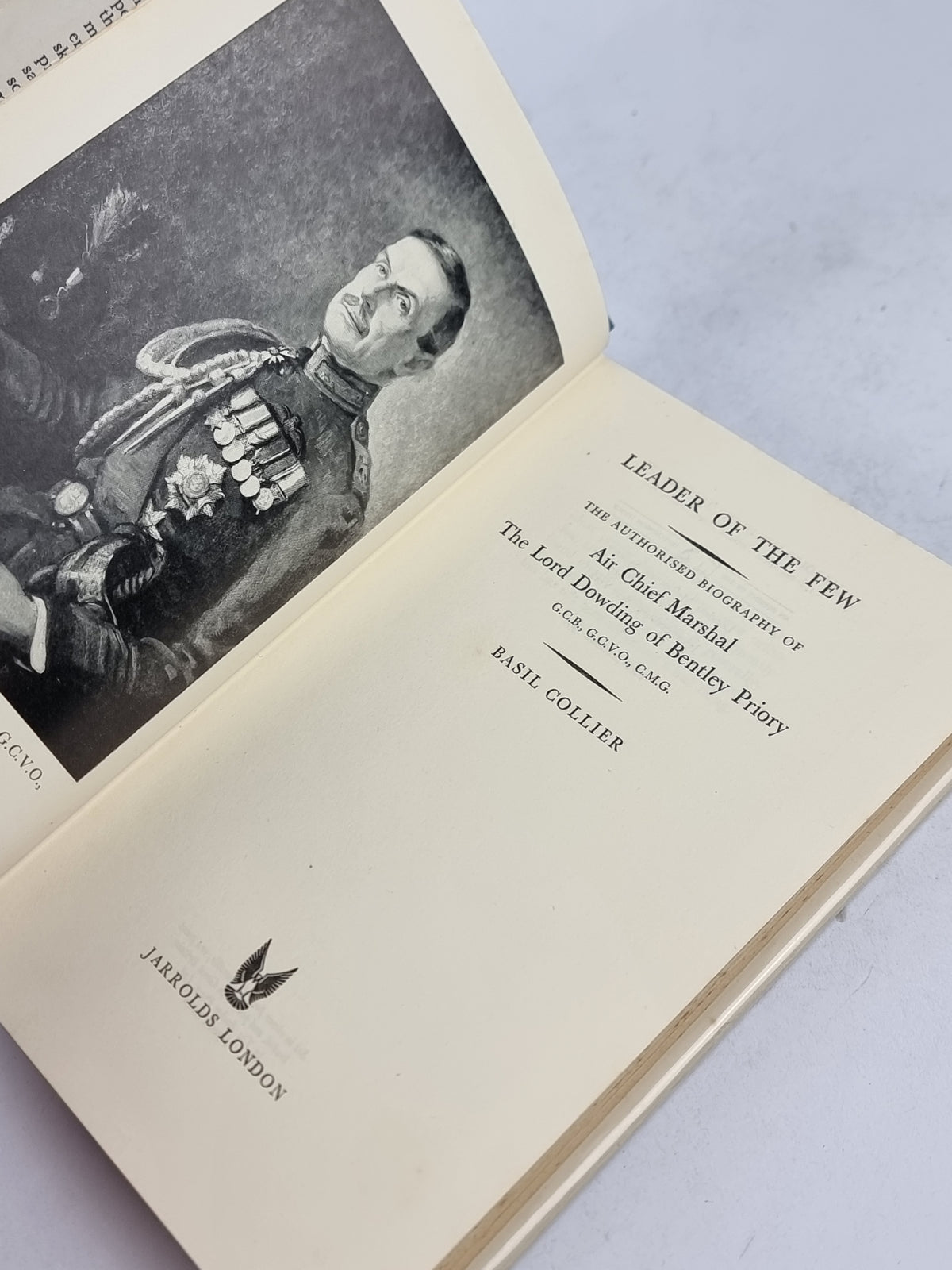 Leader of the Few, Basil Collier — 1st Edition