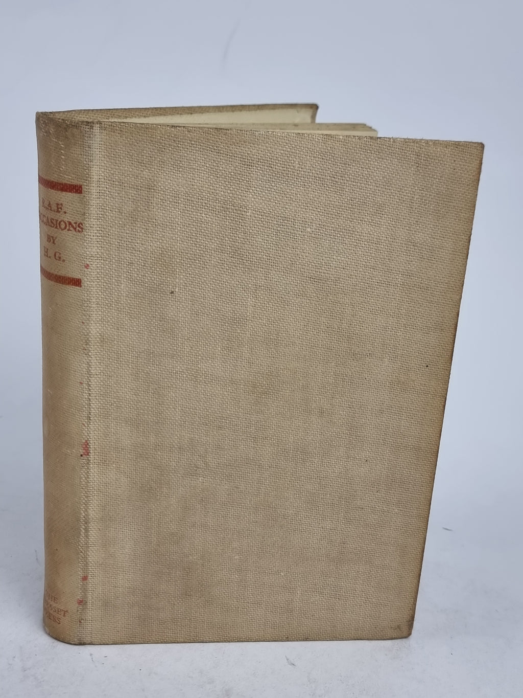 R.A.F. Occasions, H.G. [Hubert Griffith] — 1st Edition