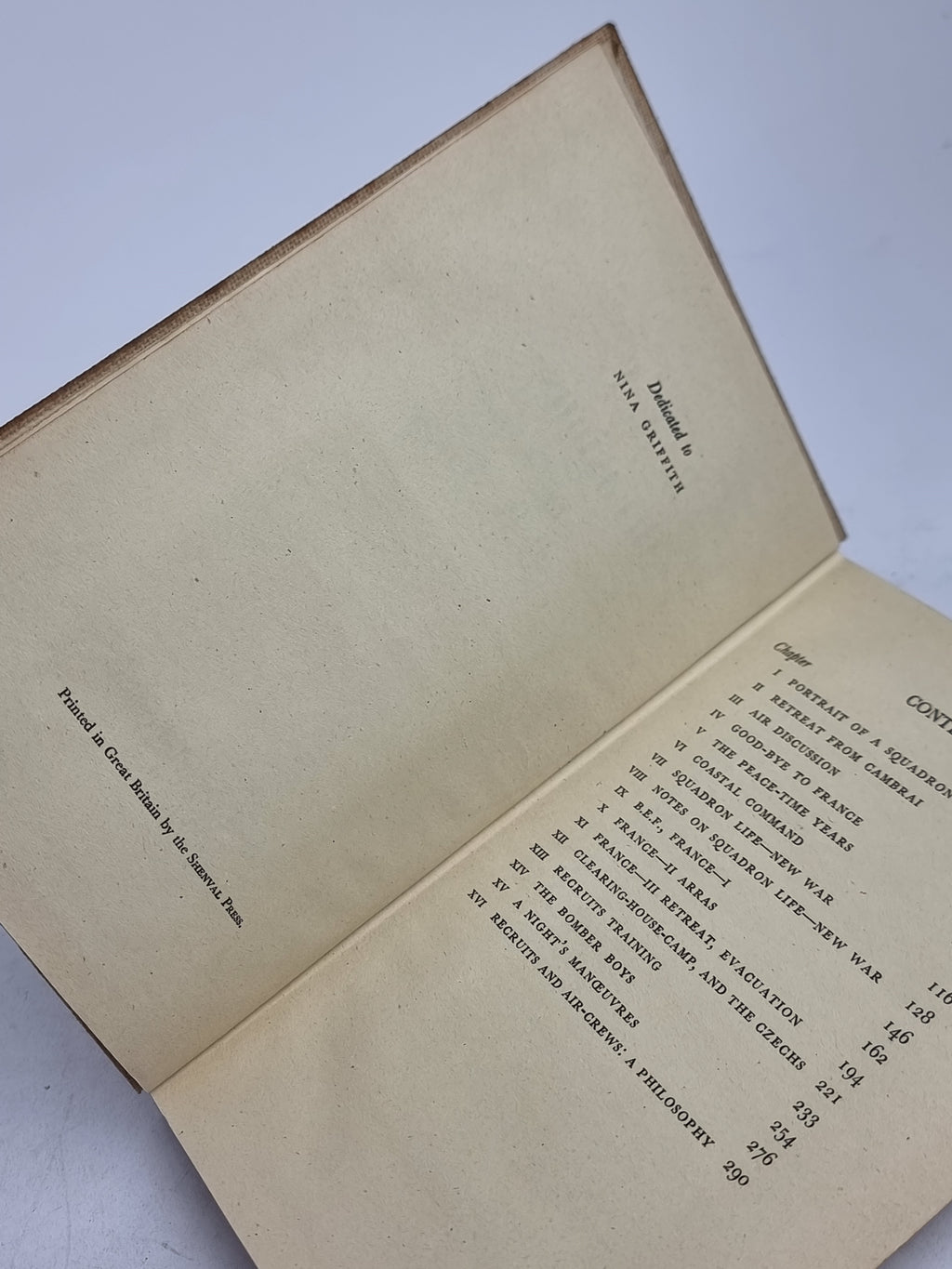 R.A.F. Occasions, H.G. [Hubert Griffith] — 1st Edition