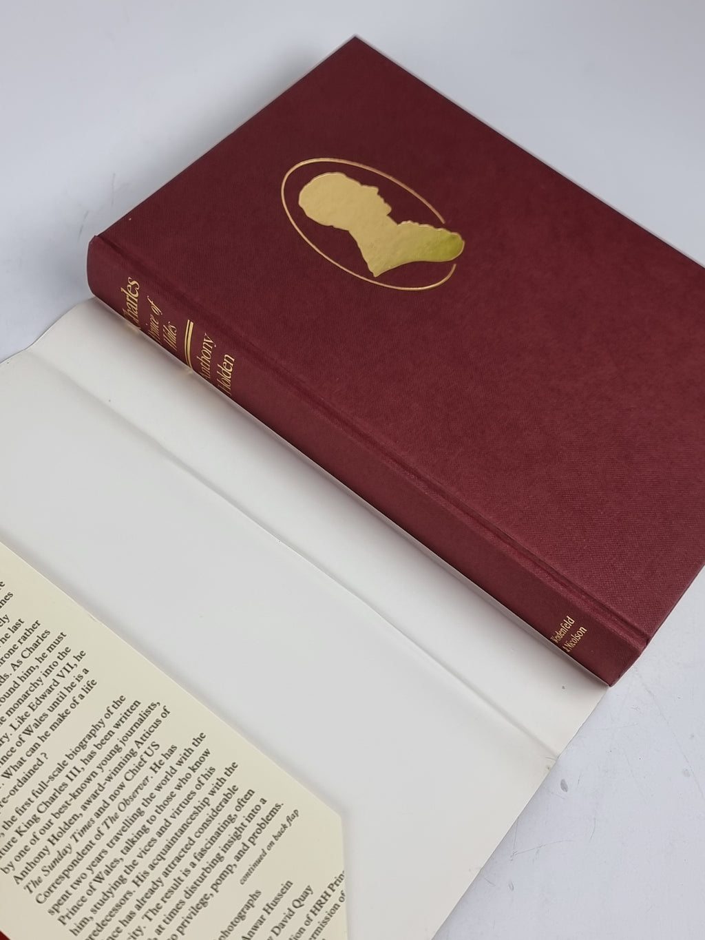Charles, Prince of Wales, Anthony Holden — 1st Edition