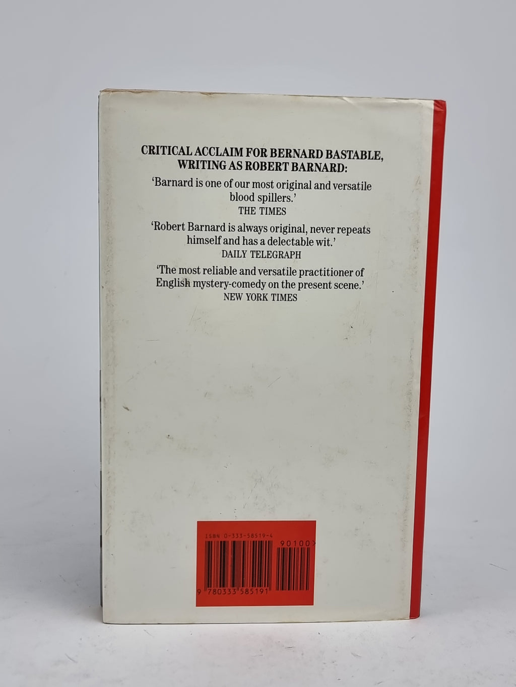 To Die Like a Gentleman, Bernard Bastable — 1st Edition