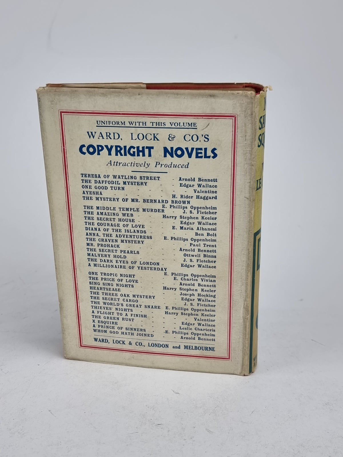 No. 7 Saville Square, William Le Queux — Reprint