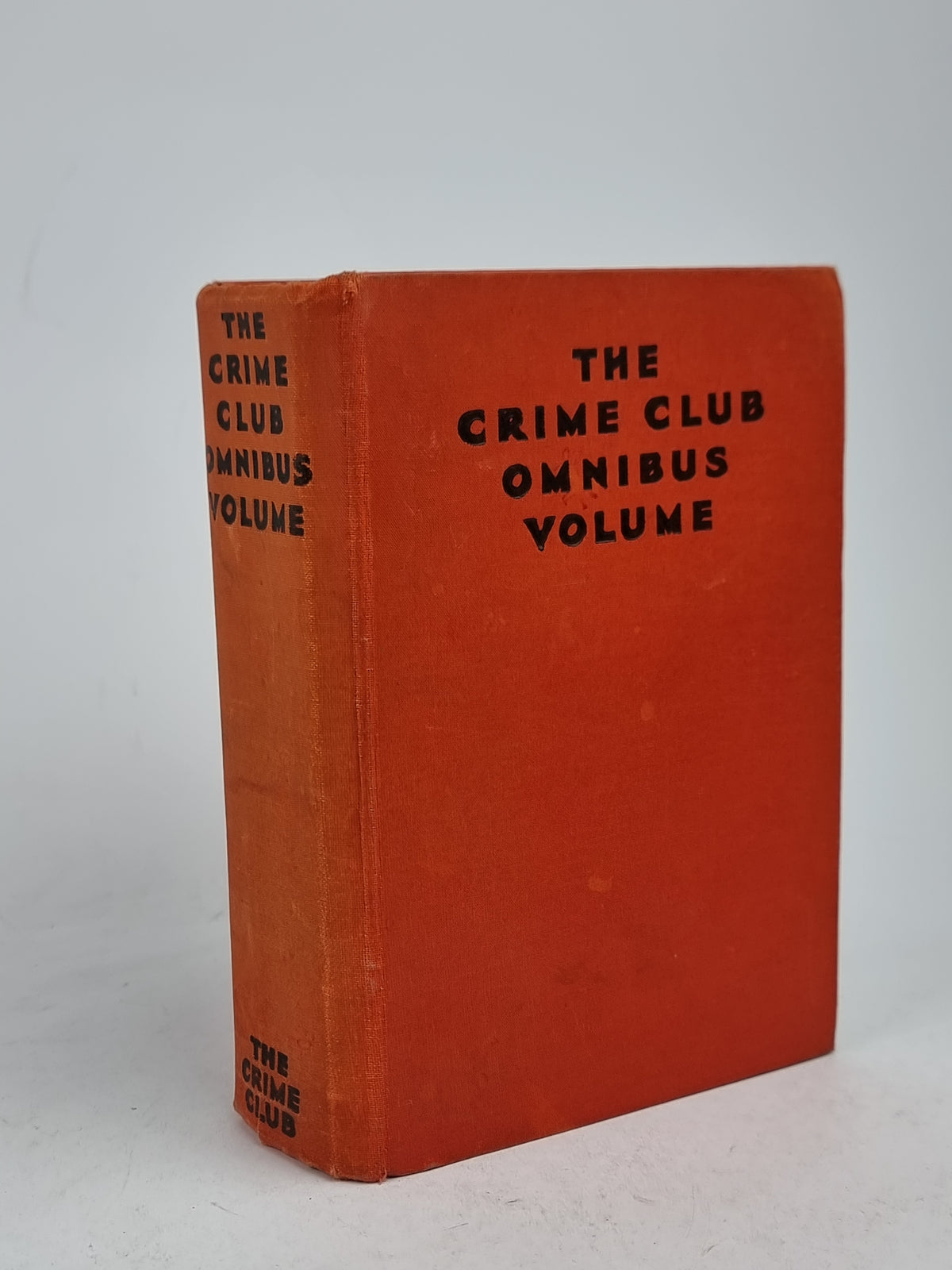 The First Crime Club Omnibus — 1st Edition