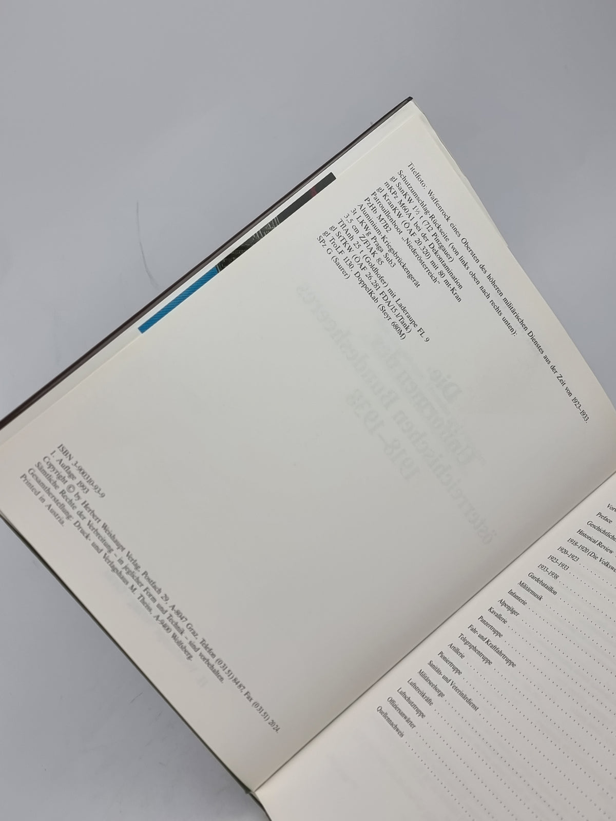 Die Uniformen des österreichischen Bundesheeres 1918–1938, Rolf M. Urrisk