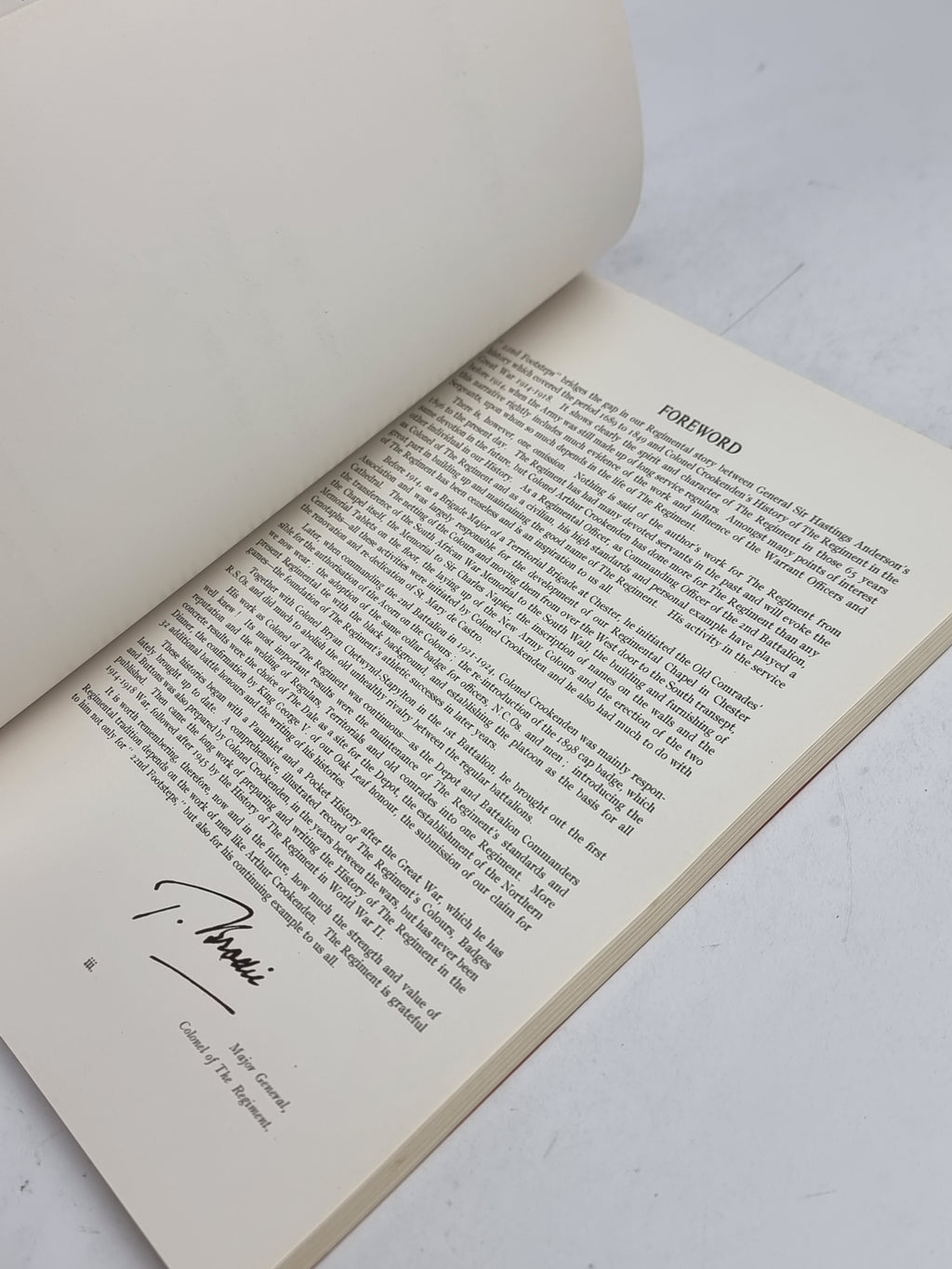 Twenty-Second Footsteps, 1849-1914, Arthur Crookenden — 1st Edition