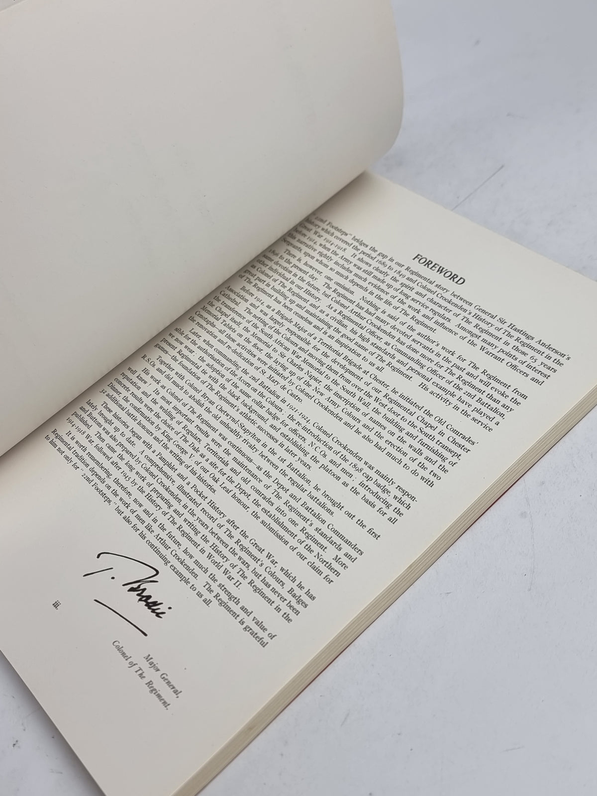 Twenty-Second Footsteps, 1849-1914, Arthur Crookenden — 1st Edition