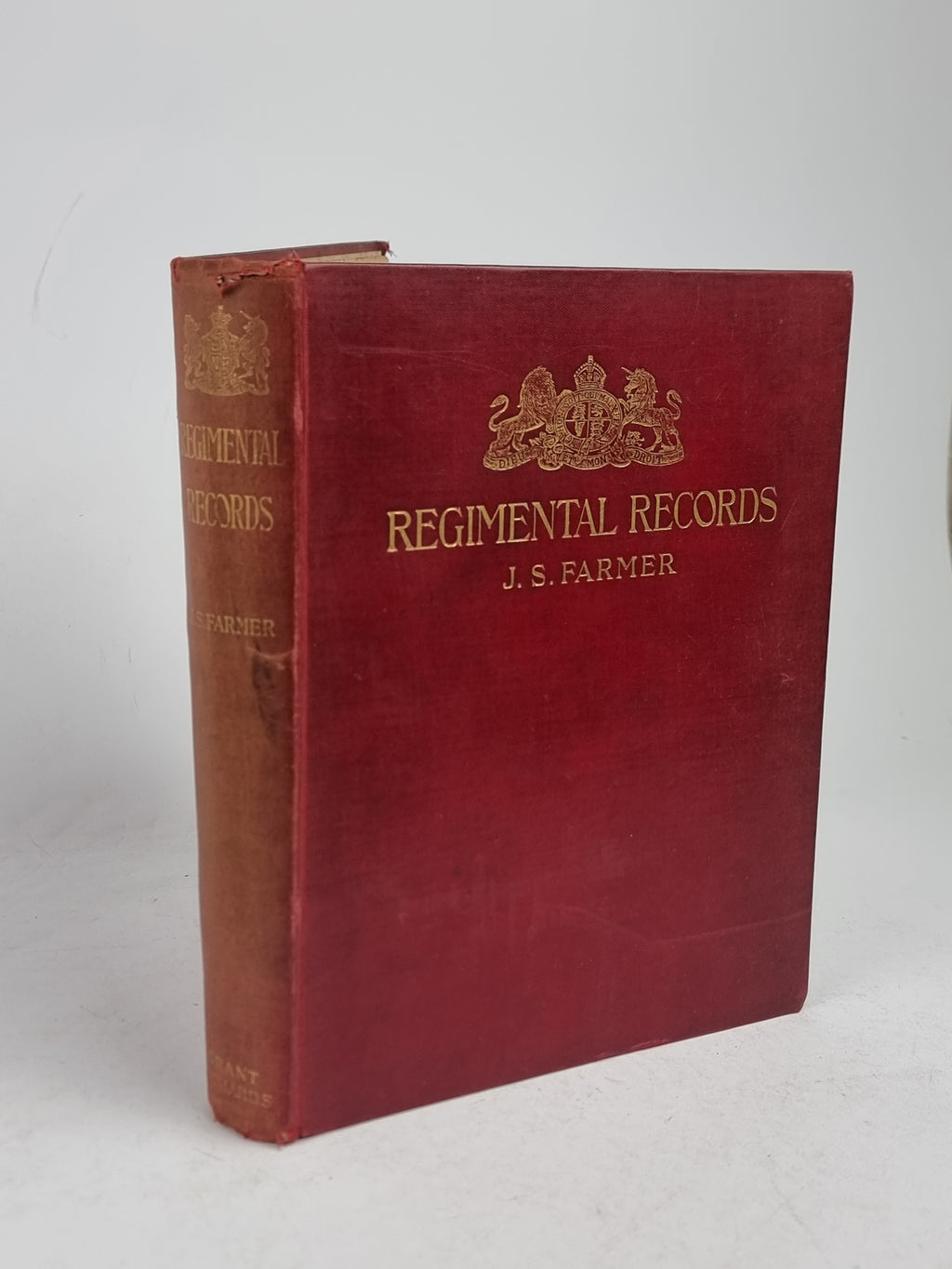 The Regimental Records of the British Army, John S. Farmer — 1st Edition
