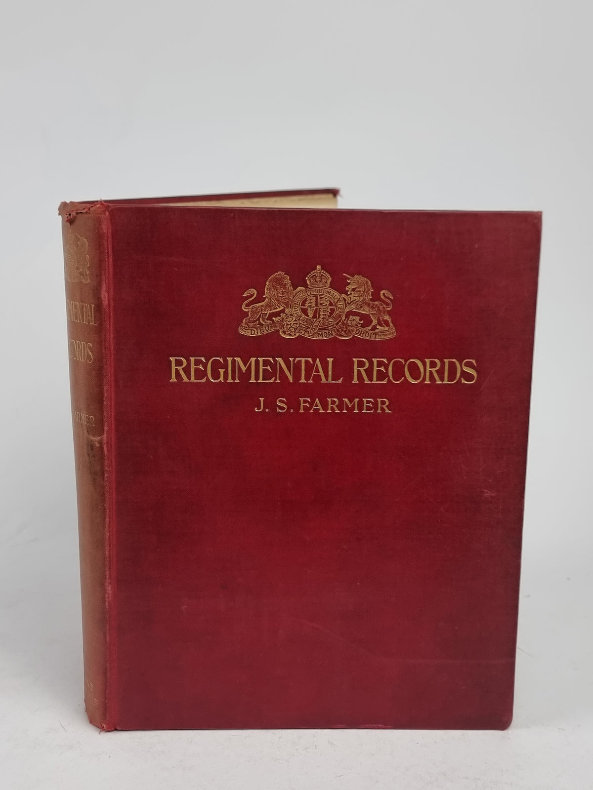 The Regimental Records of the British Army, John S. Farmer — 1st Edition