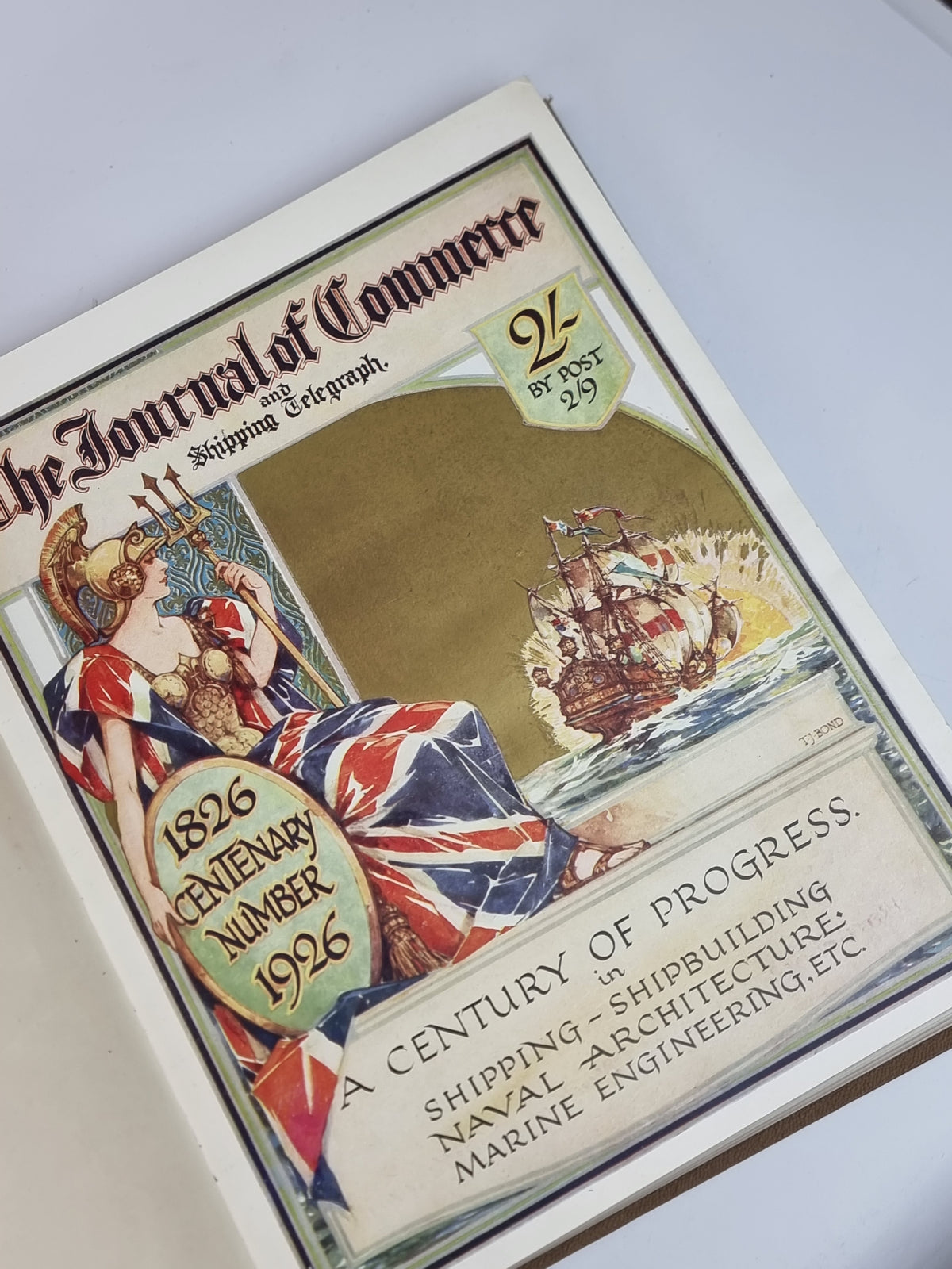 The Journal of Commerce and Shipping Telegraph Centenary January 1926