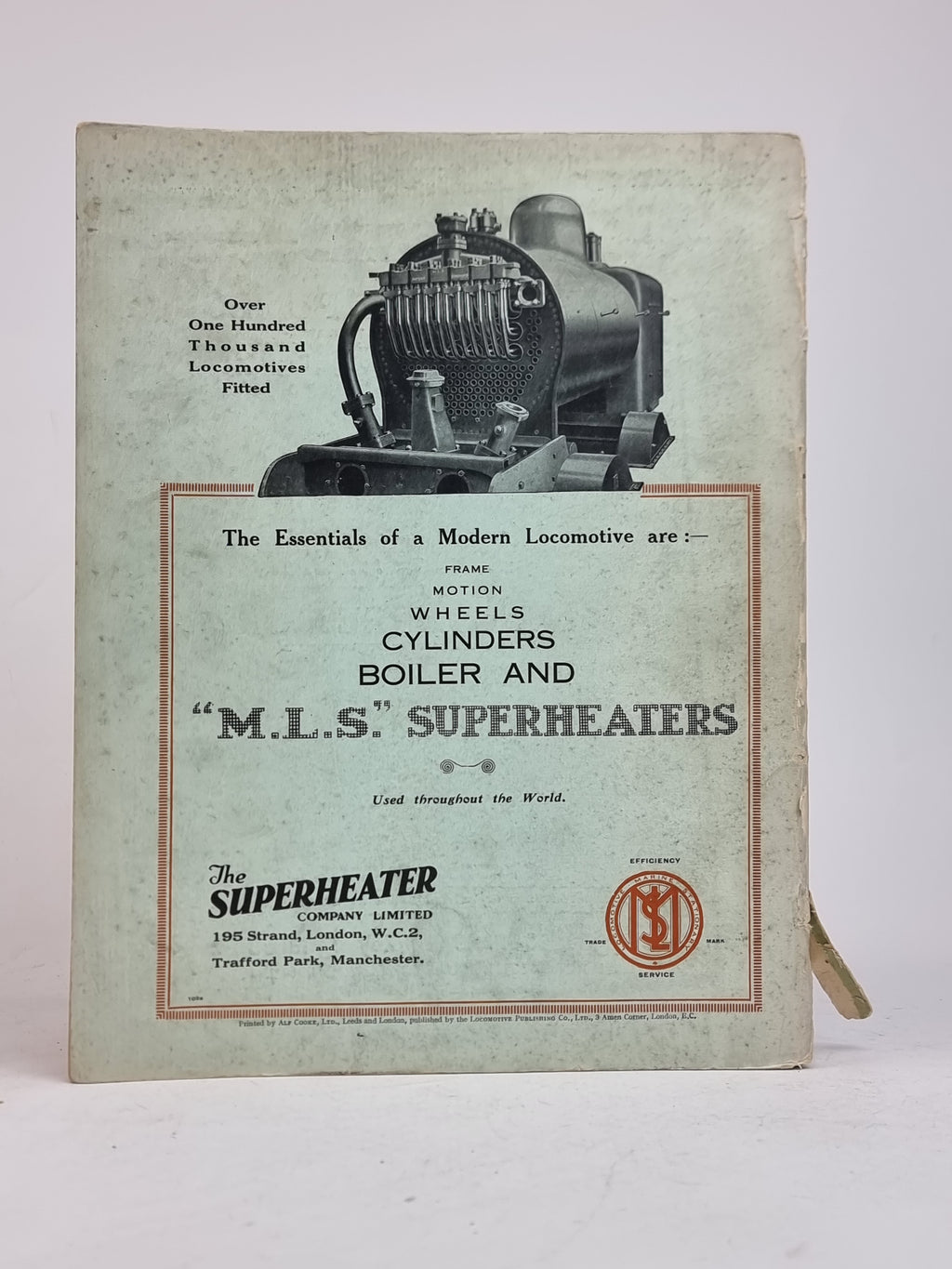 Locomotive Superheating and Feed Water Heating, Anonymous — 1st Edition