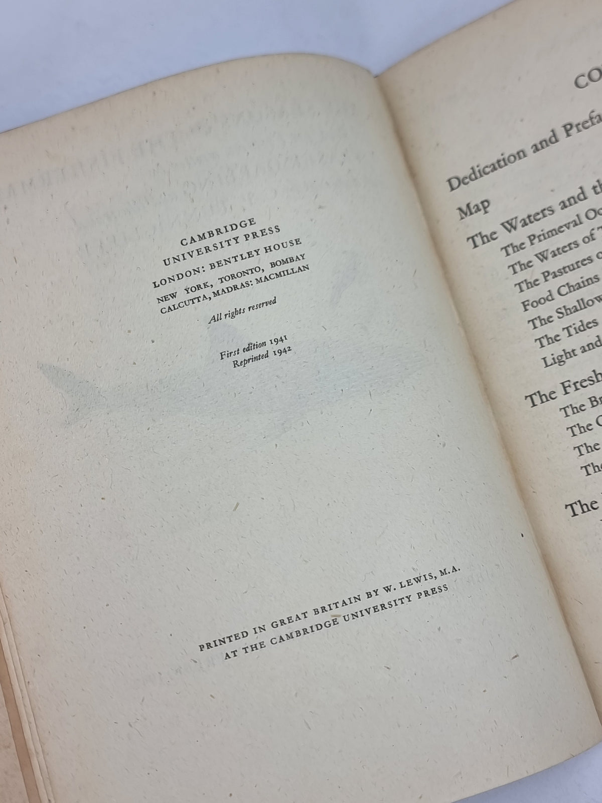 The Seasons & the Fisherman, F. Fraser Darling — 1942 Reprint