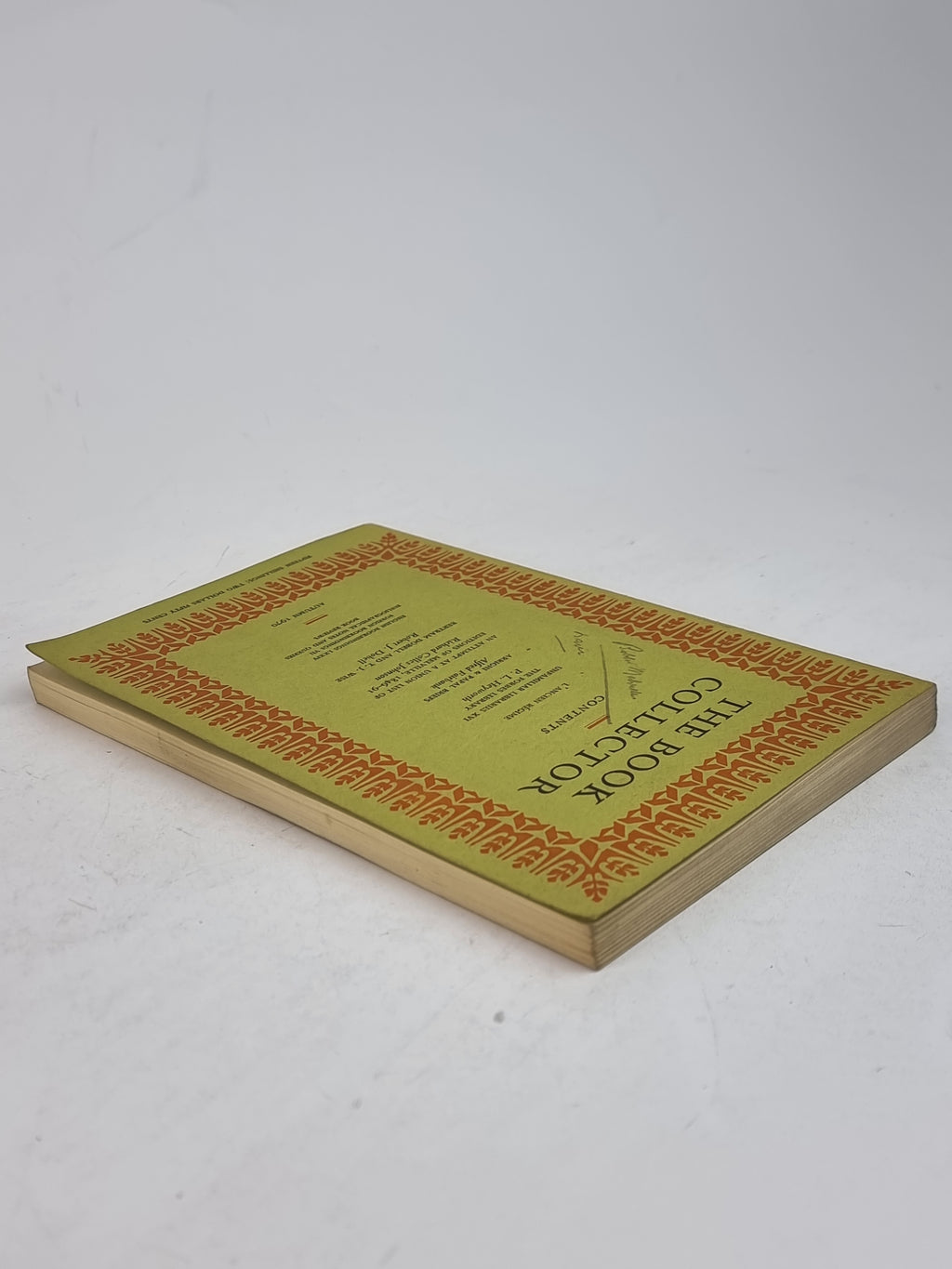The Book Collector: Autumn 1970 (Volume 19, No. 3), Nicolas Barker (Editor)