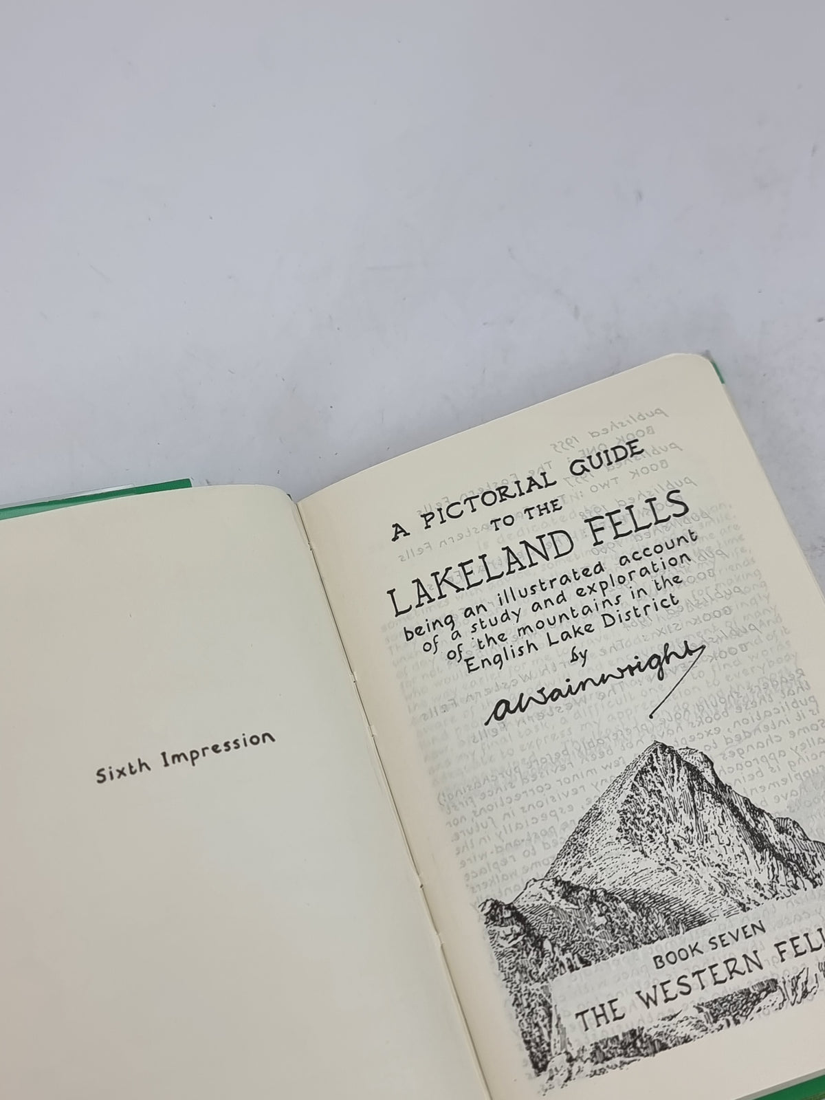 A Pictorial Guide to the Lakeland Fells: Book Seven, The Western Fells, A. Wainwright