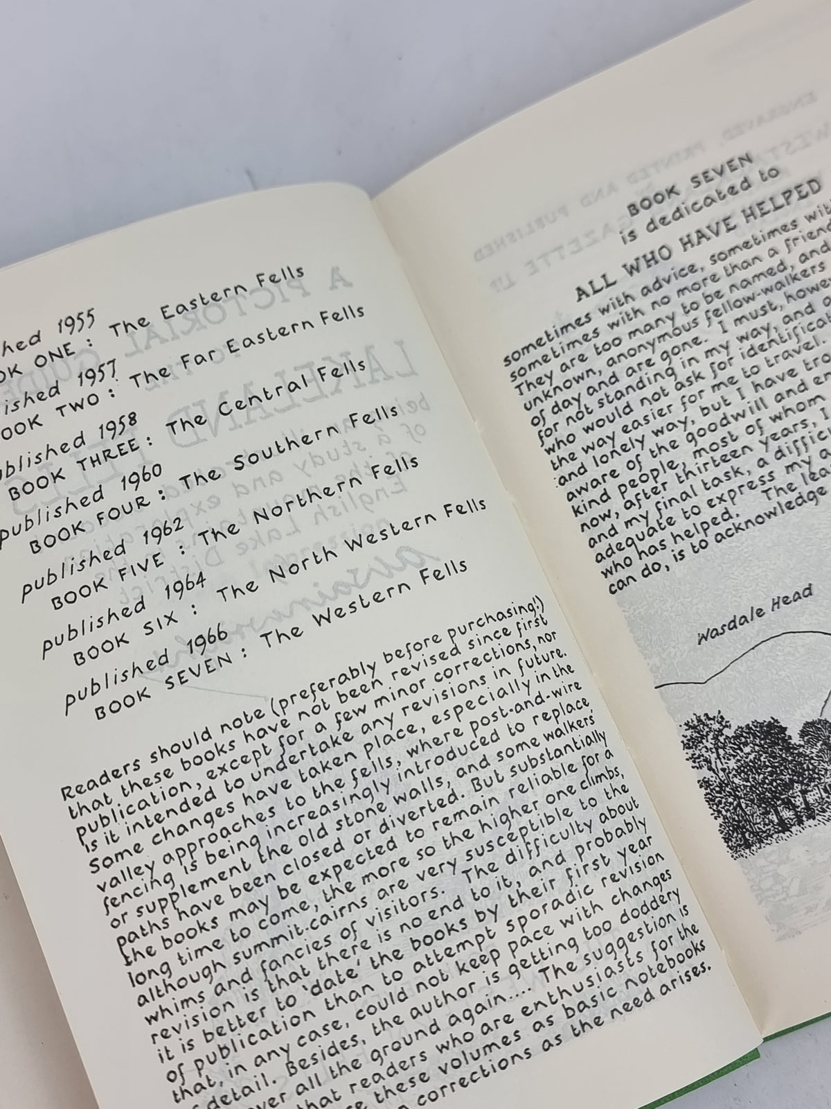 A Pictorial Guide to the Lakeland Fells: Book Seven, The Western Fells, A. Wainwright