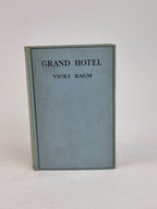 Grand Hotel, Vicki Baum — 1st UK Edition