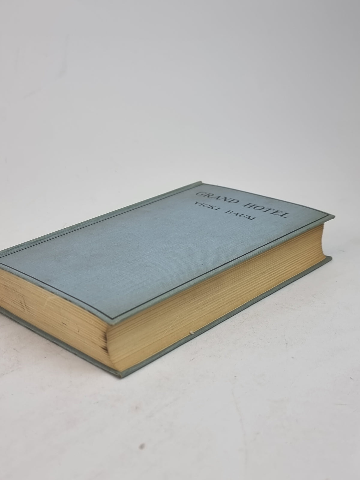 Grand Hotel, Vicki Baum — 1st UK Edition