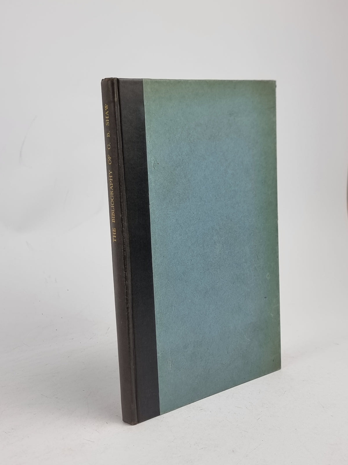 A Bibliography of the Books and Pamphlets of George Bernard Shaw — 1st Ed